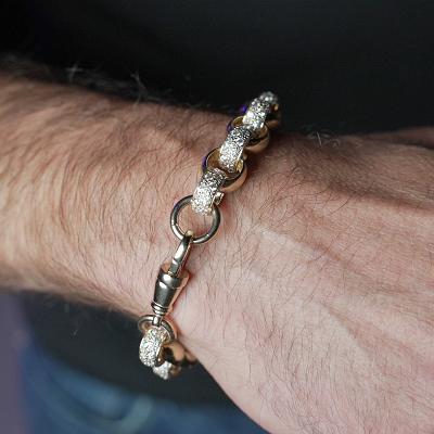 62g 9ct STONE-SET BELCHER BRACELET + 10 SILVER INSTANT WINS