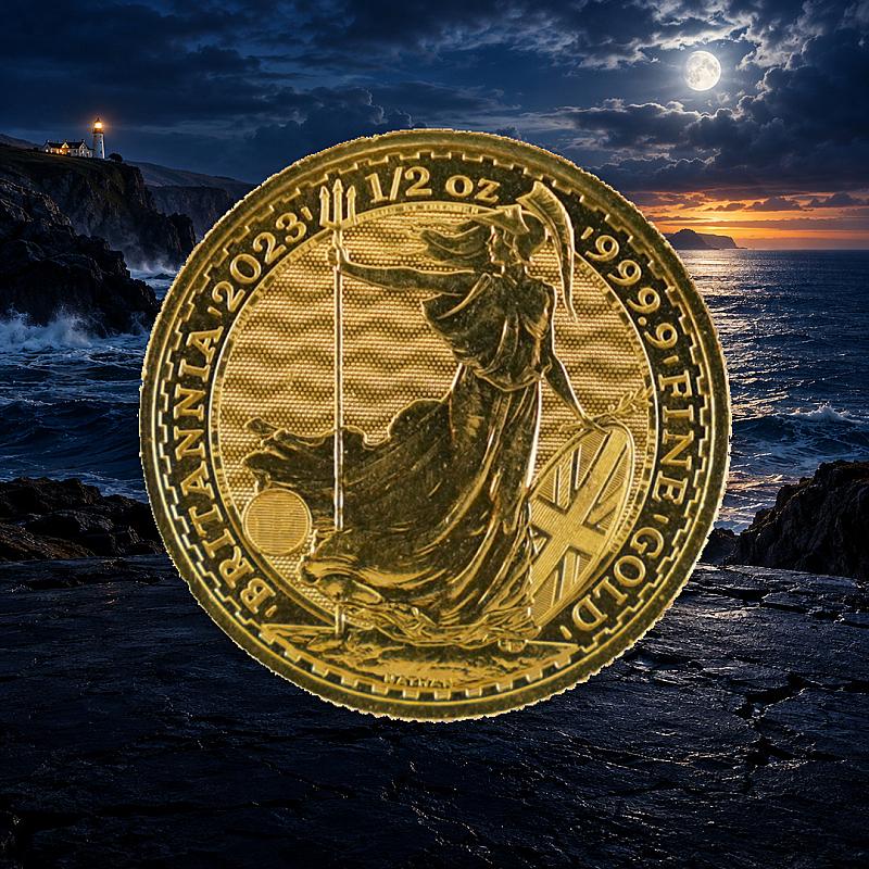 2023 1/2oz GOLD BRITANNIA + 10 SILVER INSTANT WINS