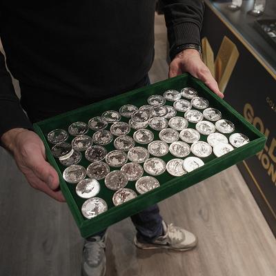 50 × 1oz SILVER BRITANNIAS + 10 SILVER INSTANT WINS