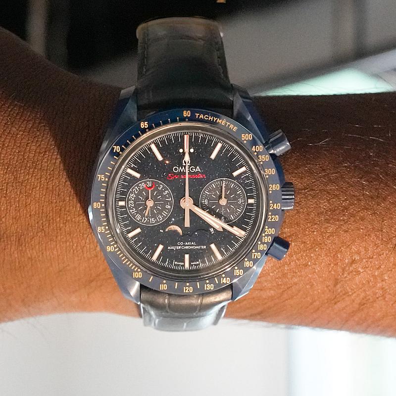 OMEGA SPEEDMASTER BLUE SIDE OF THE MOON + 10 SILVER INSTANT WINS