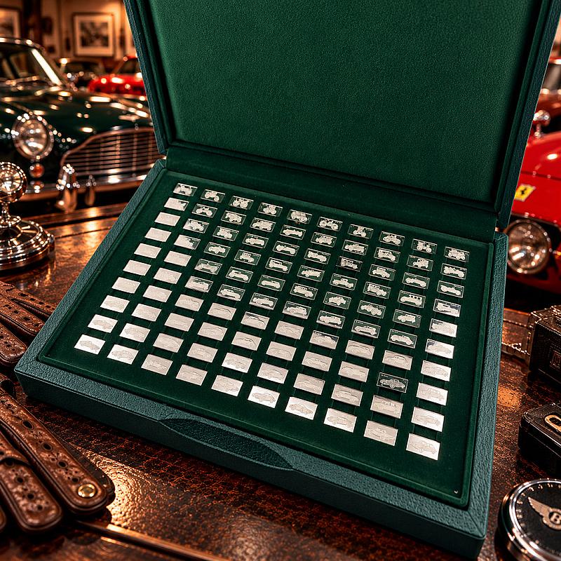 100 Greatest Cars – Complete Sterling Silver Miniature Collection or £240 Cash!