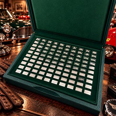 100 Greatest Cars – Complete Sterling Silver Miniature Collection or £240 Cash!