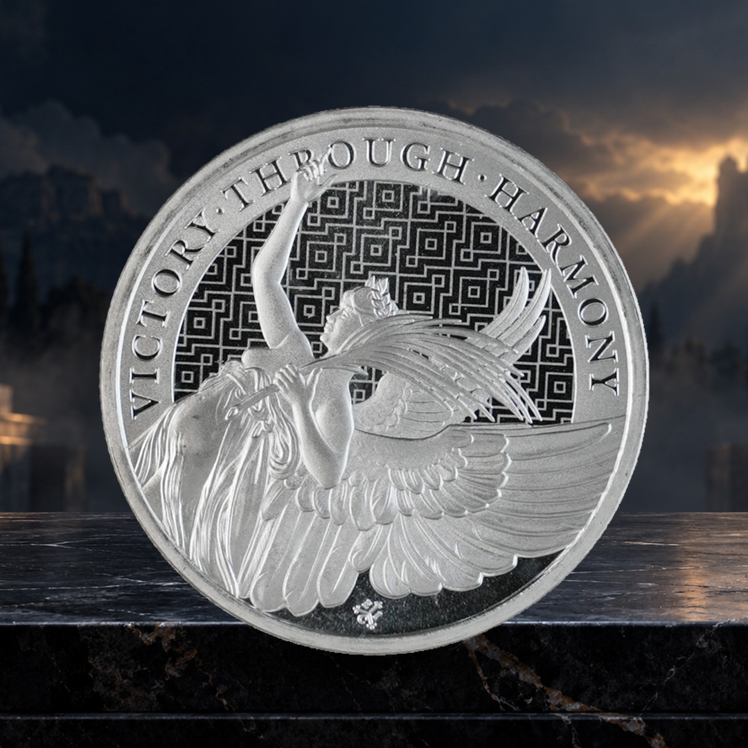 2021 Victory Through Harmony 1oz Fine Silver Coin or £60 Cash!