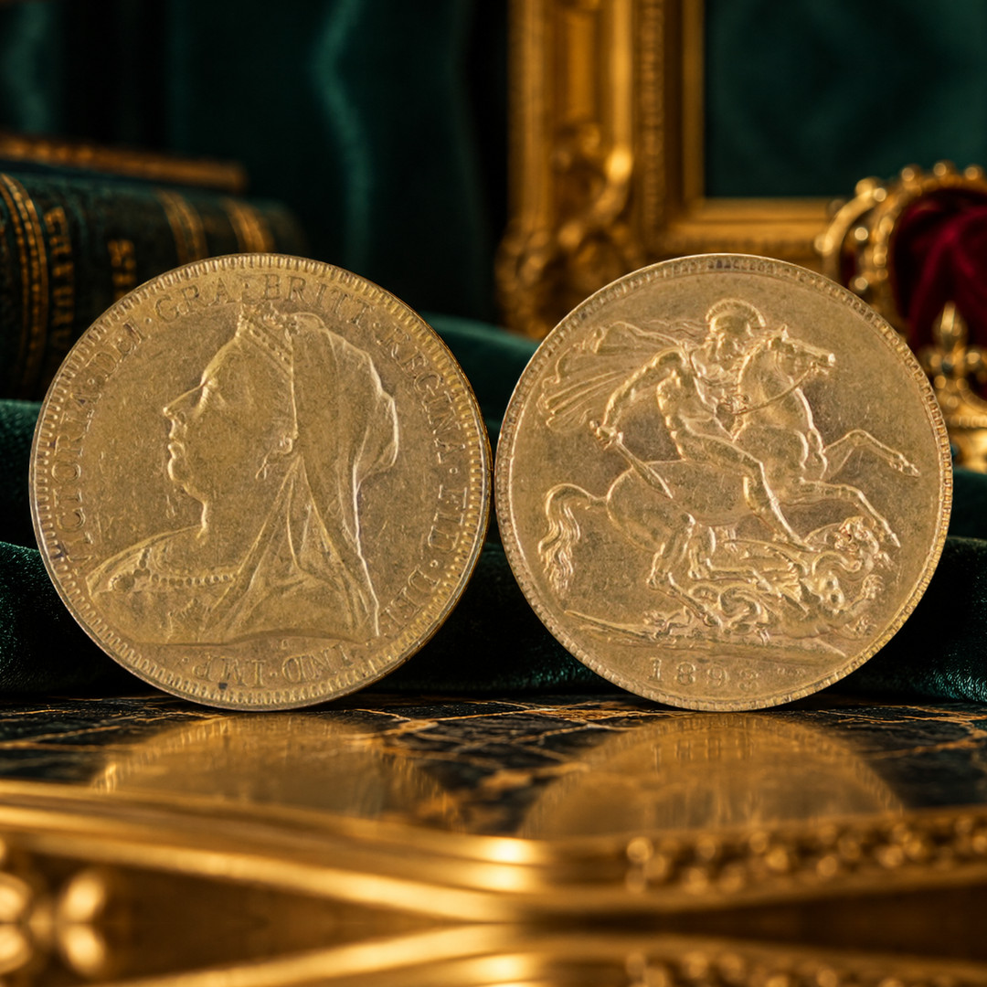 1893 FULL SOVEREIGN + 10 SILVER INSTANT WINS