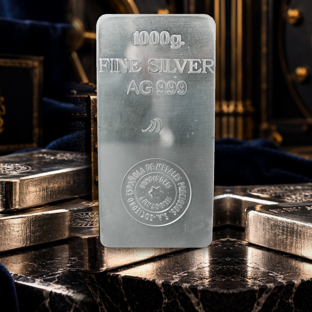 1KG FINE SILVER BAR + 10 SILVER INSTANT WINS