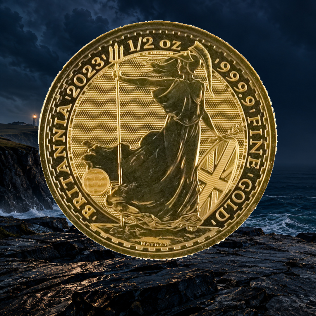 2023 1/2oz GOLD BRITANNIA + 10 SILVER INSTANT WINS