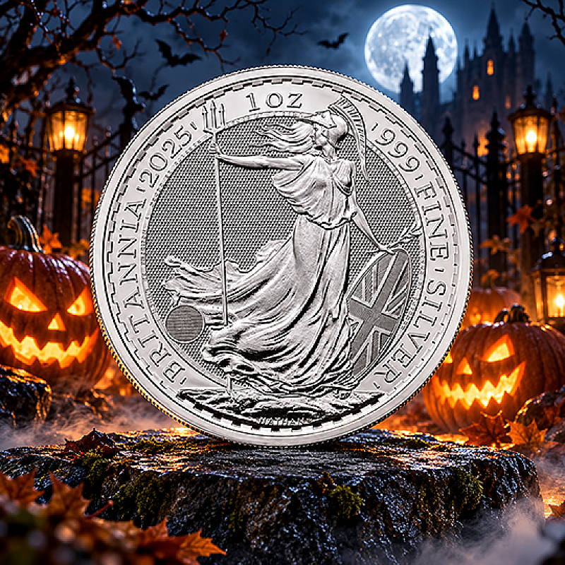 DAILY 1oz FINE SILVER BRITANNIA #0082
