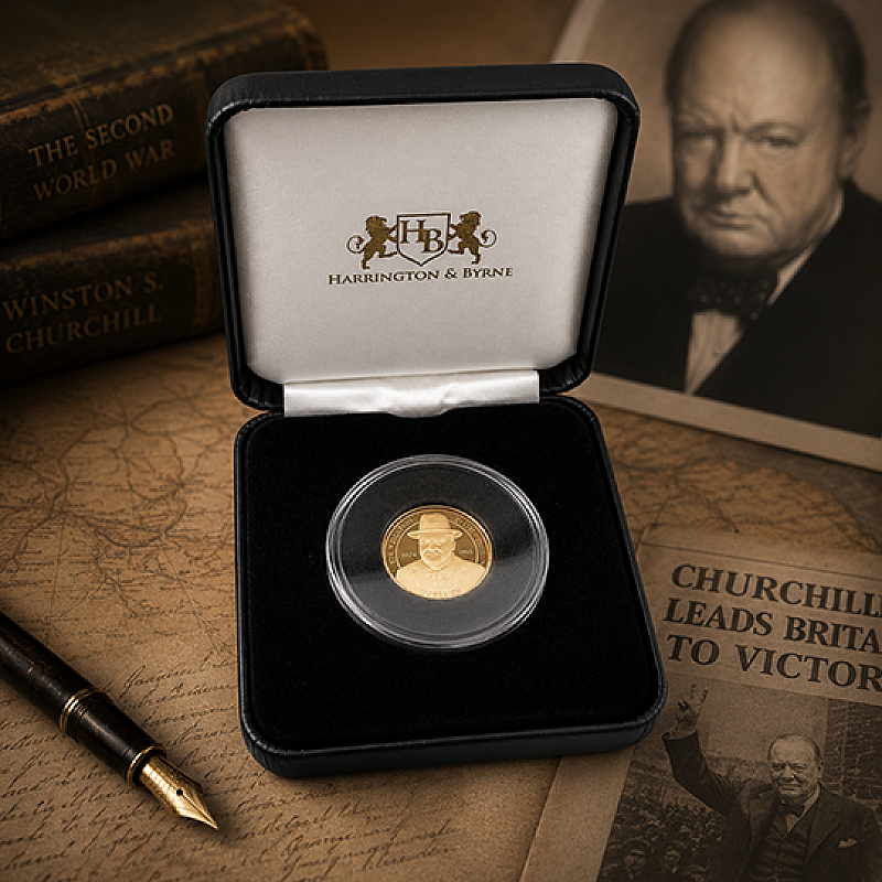 2024 WINSTON CHURCHILL GOLD PROOF SOVEREIGN