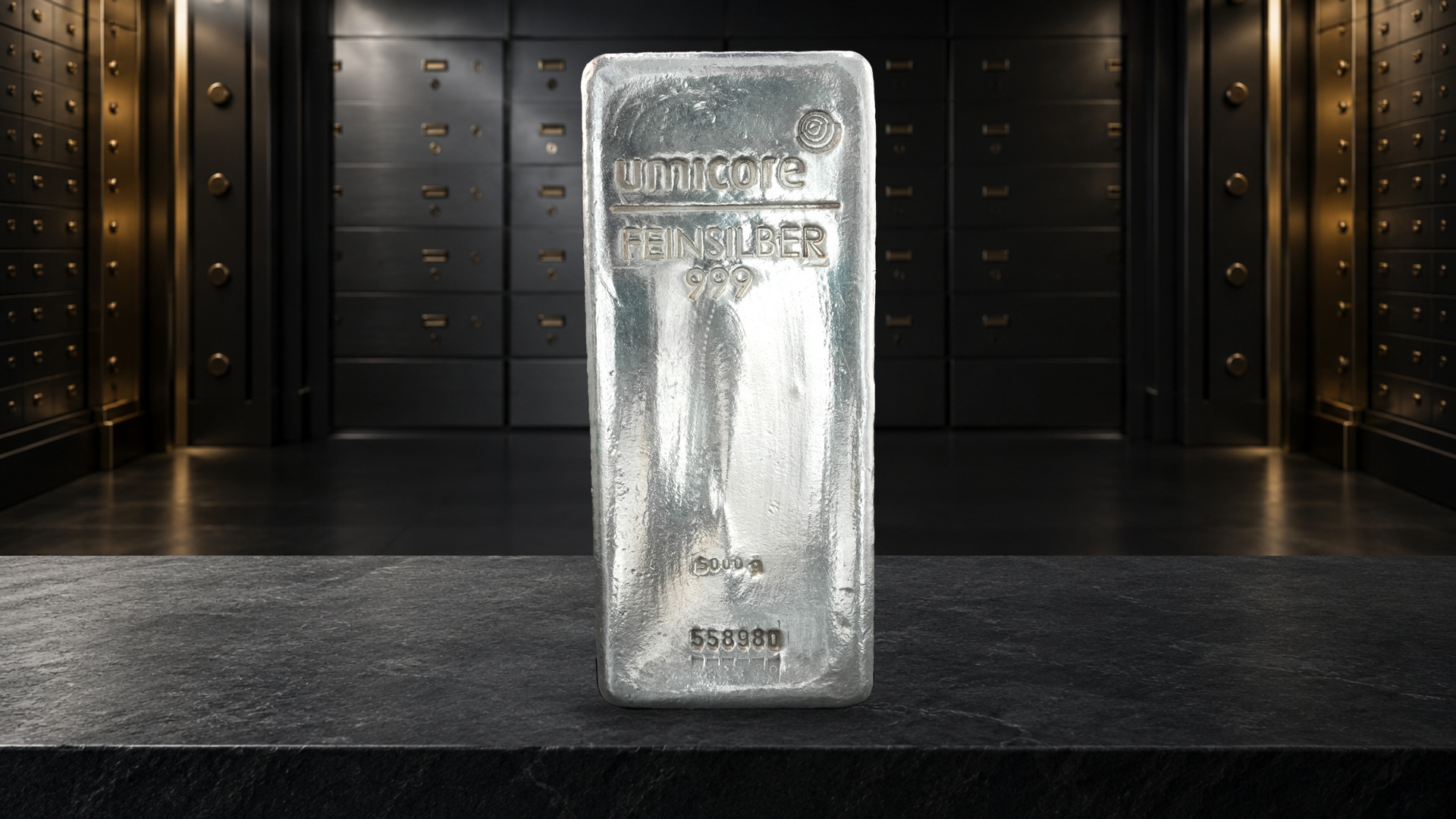 5KG UMICORE FINE SILVER BAR