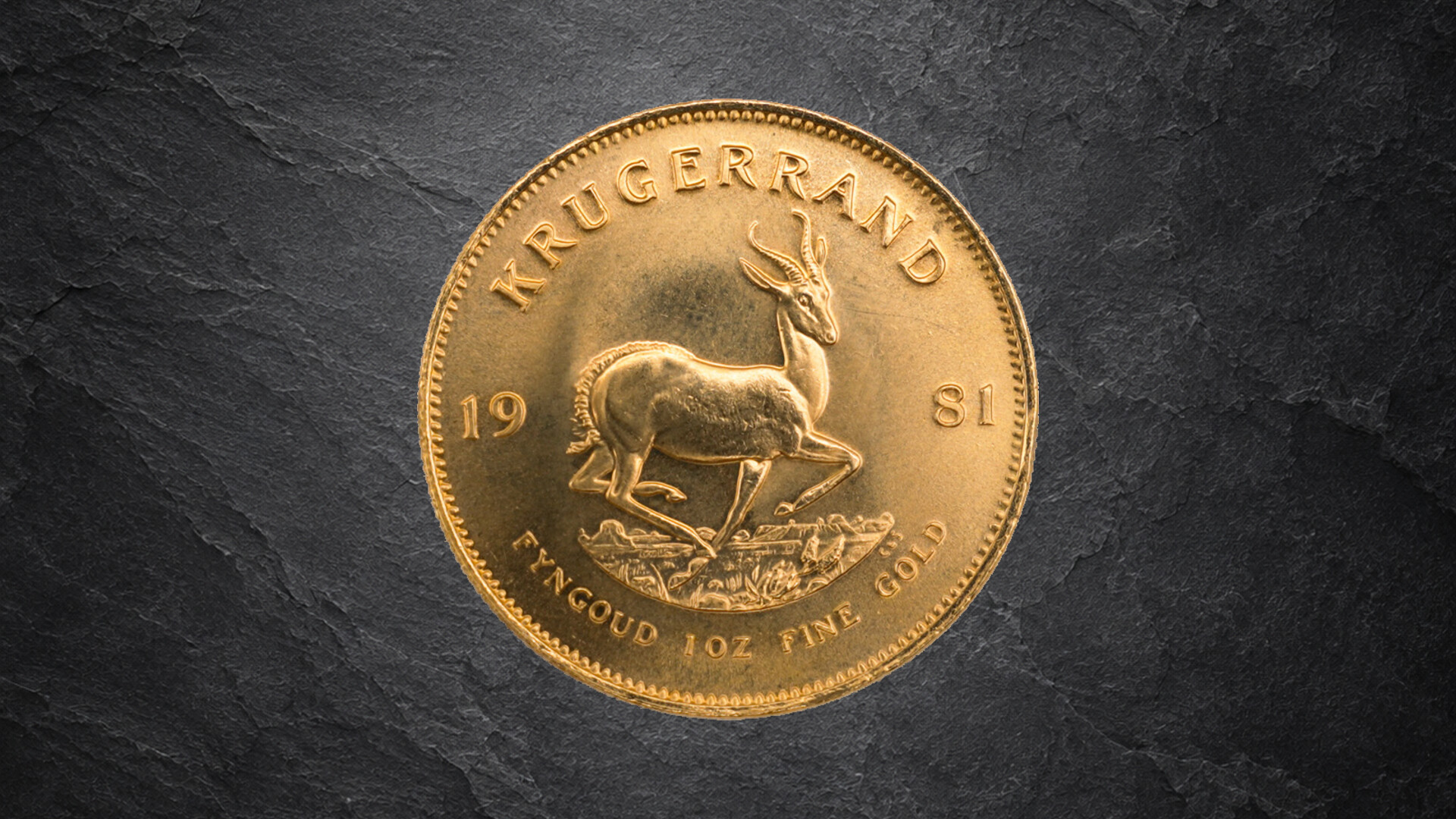1981 SOUTH AFRICAN 1OZ GOLD KRUGERRAND