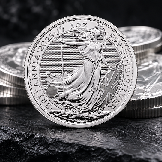 DAILY 1oz FINE SILVER BRITANNIA #0043