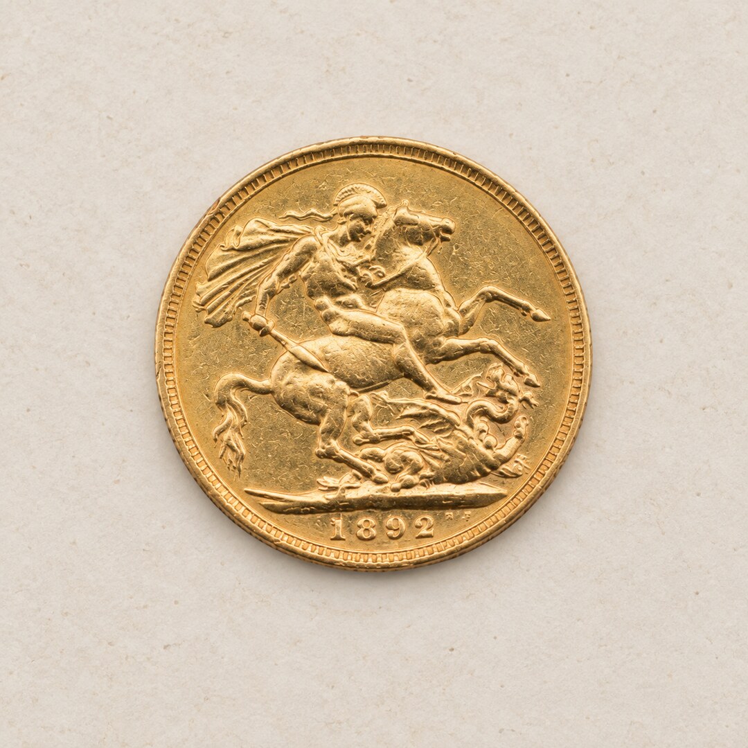 1892 QUEEN VICTORIA FULL GOLD SOVEREIGN