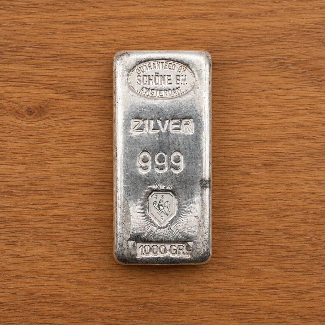 SCHÖNE 1KG FINE SILVER BAR