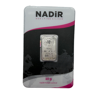 Nadir 10g Silver Bar