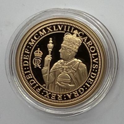 2024 KING'S BIRTHDAY CAROLEAN FULL GOLD SOVEREIGN — 8g OR £750 CASH ALTERNATIVE