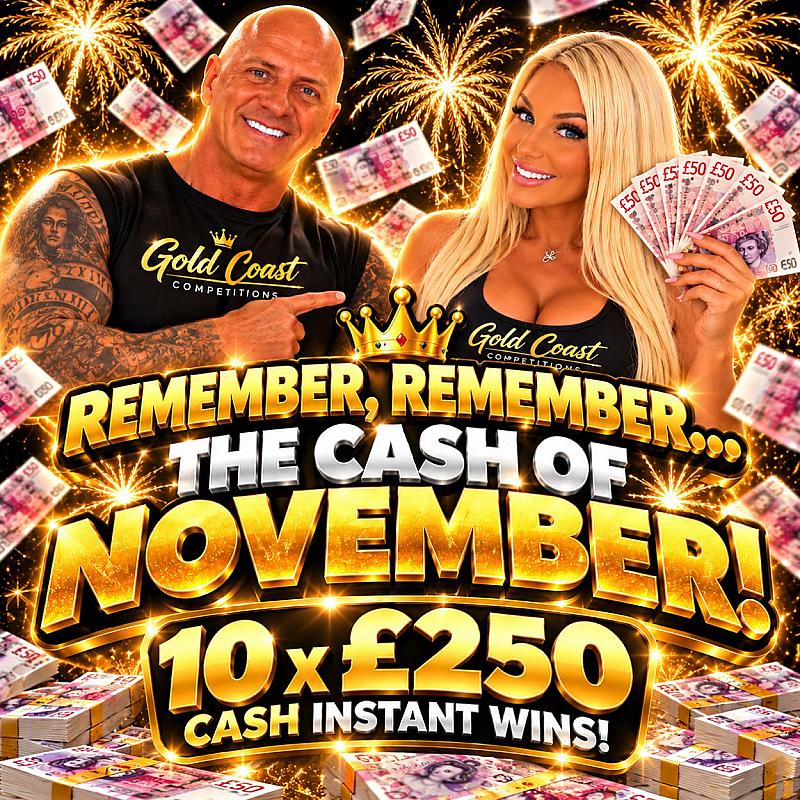 REMEMBER REMEMBER THE CASH OF NOVEMBER 