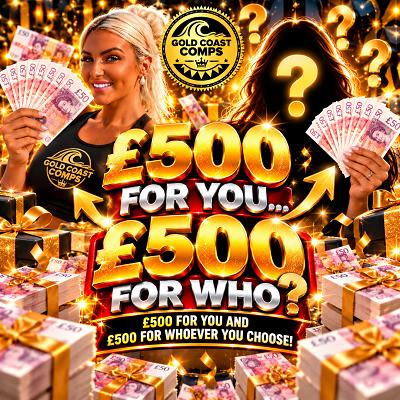 £500 FOR YOU... £500 FOR WHO? 