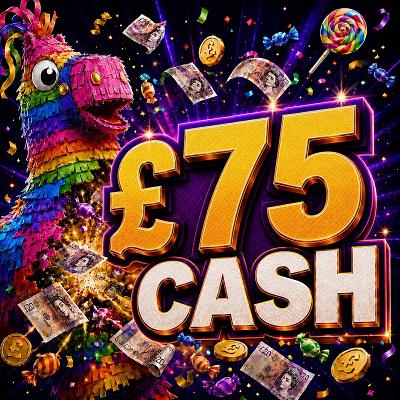 🎁LUCKY SMASH - £75 CASH🎁
