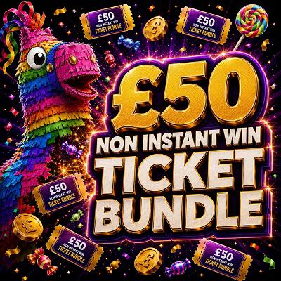 🎟️PIÑATA PASS - £50 NON INSTANT TICKET BUNDLE🎟️ 