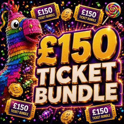 💥MEGA SMASH - £150 TICKET BUNDLE💥