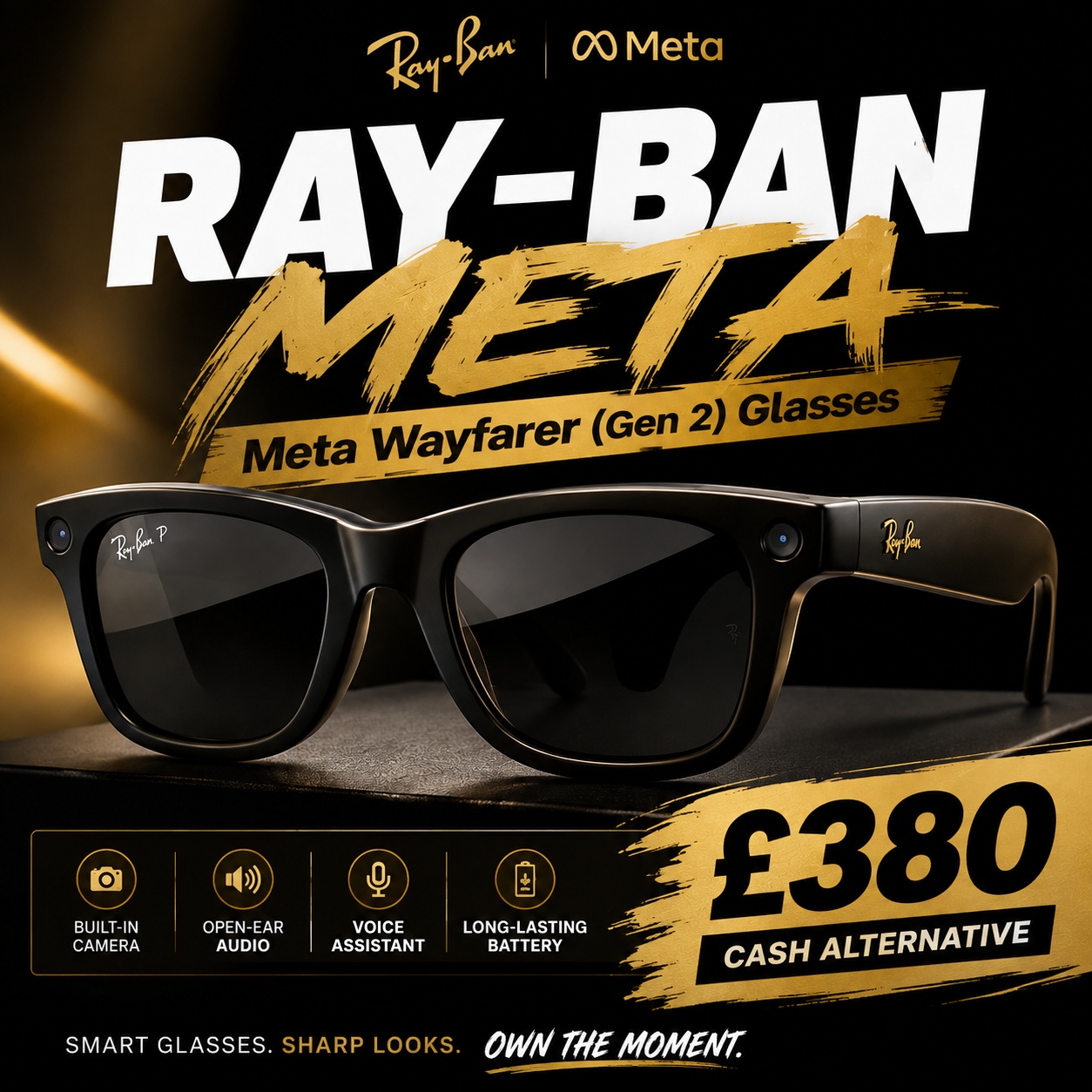 RAY-BAN META Meta Wayfarer (Gen 2) Glasses 👓 