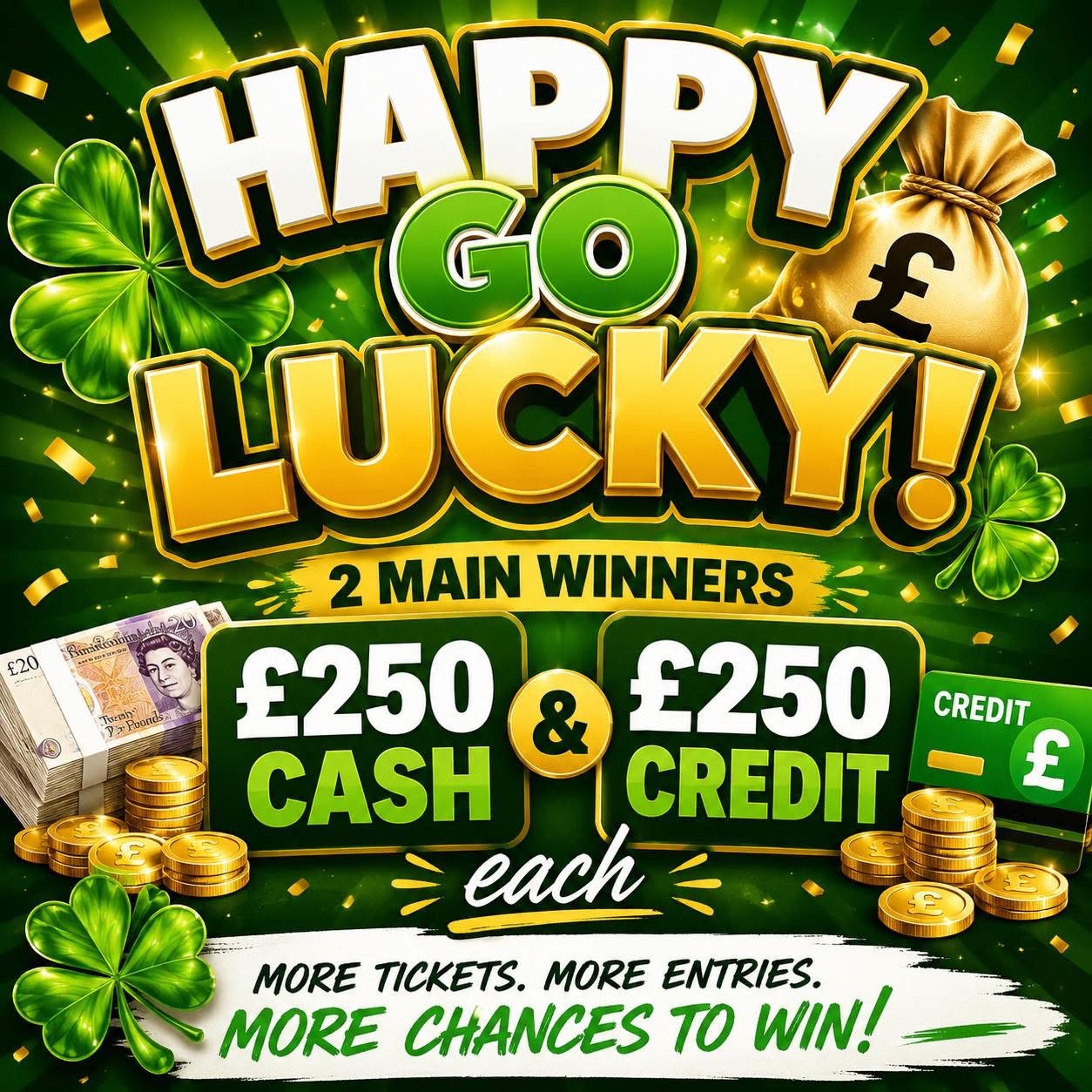HAPPY GO LUCKY🍀 