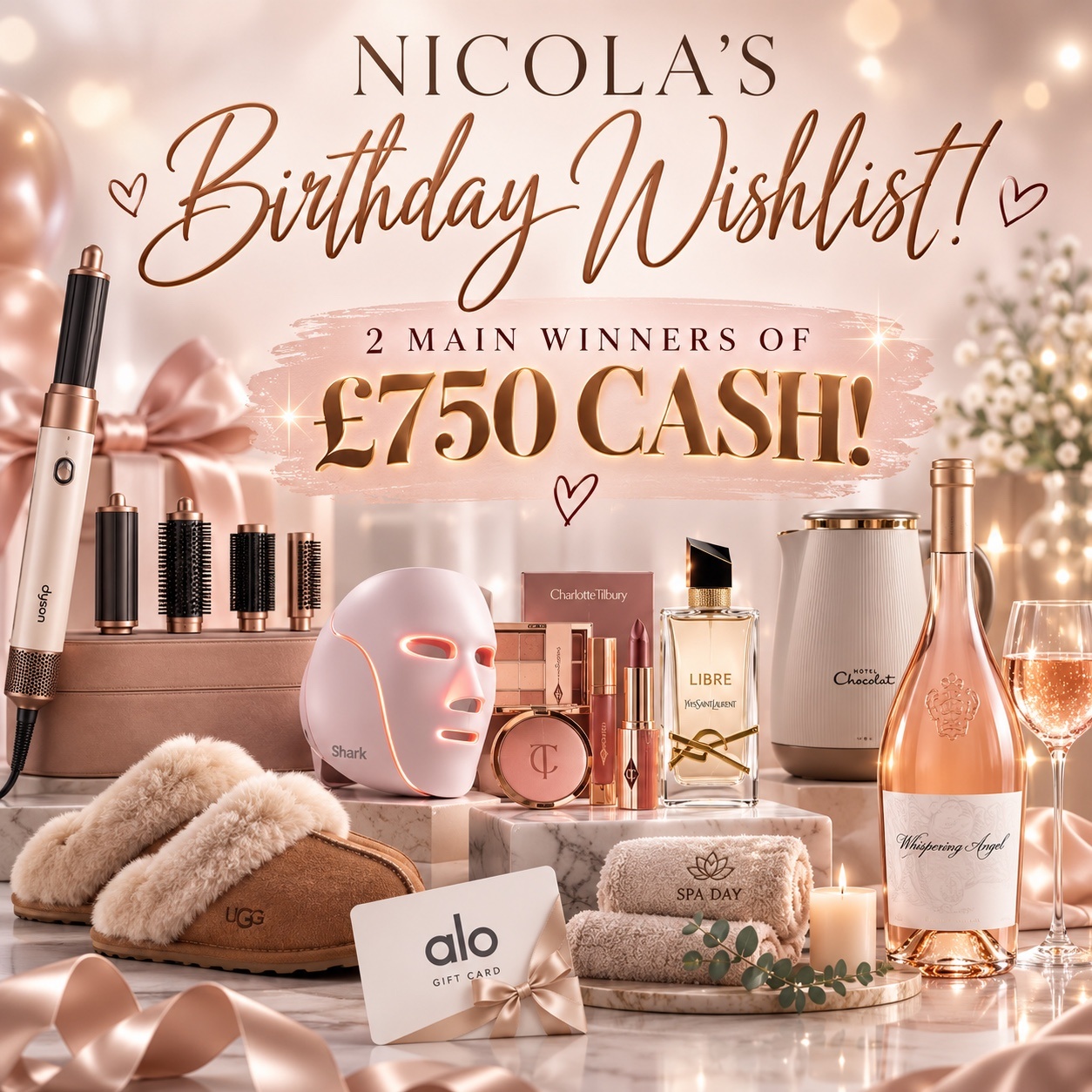 NICOLA’S BIRTHDAY WISH-LIST!✨💕