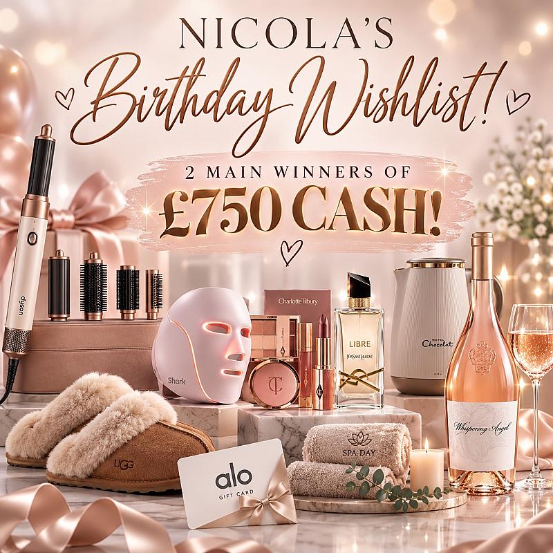 NICOLA’S BIRTHDAY WISH-LIST!✨💕