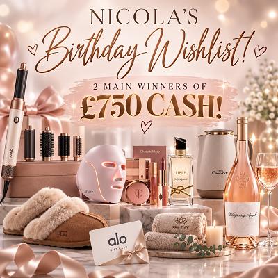 NICOLA’S BIRTHDAY WISH-LIST!✨💕