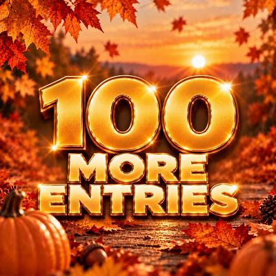 ✨£20 CREDIT (100 MORE ENTRIES)✨
