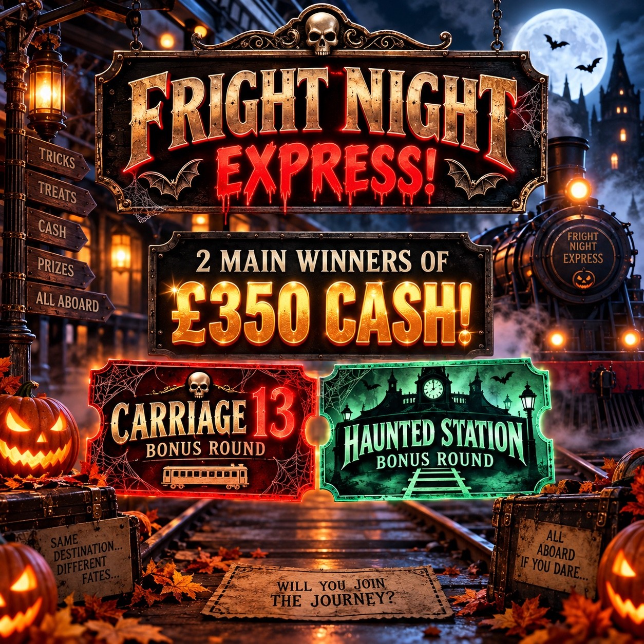 👻🚂 FRIGHT NIGHT EXPRESS 🚂👻