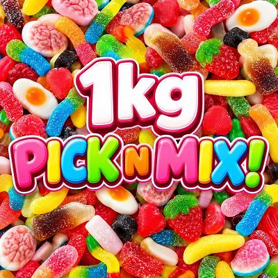 🍬1KG HALLOWEEN PICK N MIX (prize only)🍬