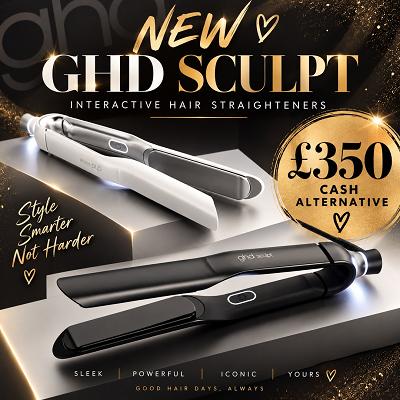 NEW GHD SCULPT INTERACTIVE HAIR STRAIGHTENERS 🤍