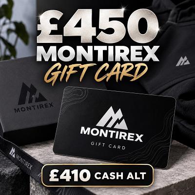 £450 MONTIREX GIFT CARD⛰️