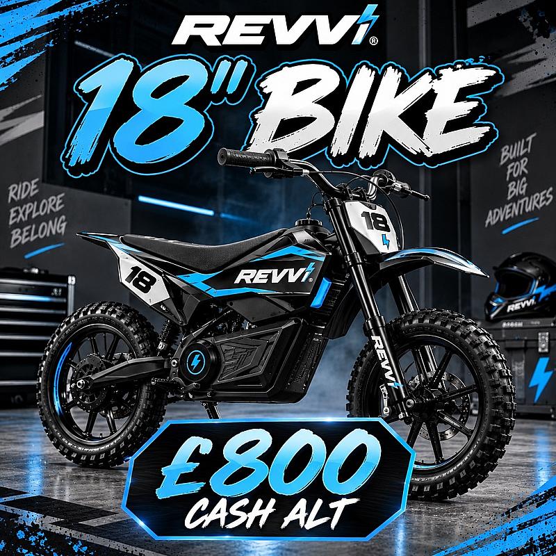 18” REVVI BIKE 🛞