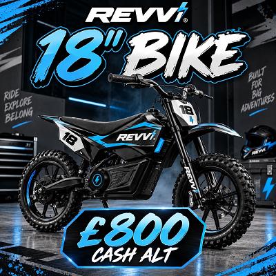 18” REVVI BIKE 🛞