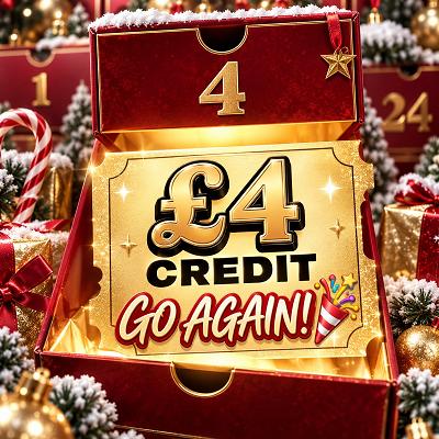 £4 CREDIT, TRY AGAIN!🤞🏼