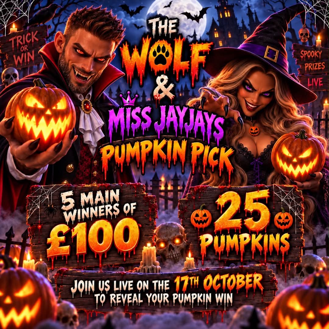 🎃🐺 THE WOLF & MISS JAYJAY’S PUMPKIN PICK! 🐺🎃