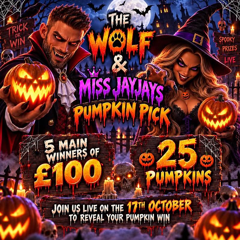 🎃🐺 THE WOLF & MISS JAYJAY’S PUMPKIN PICK! 🐺🎃