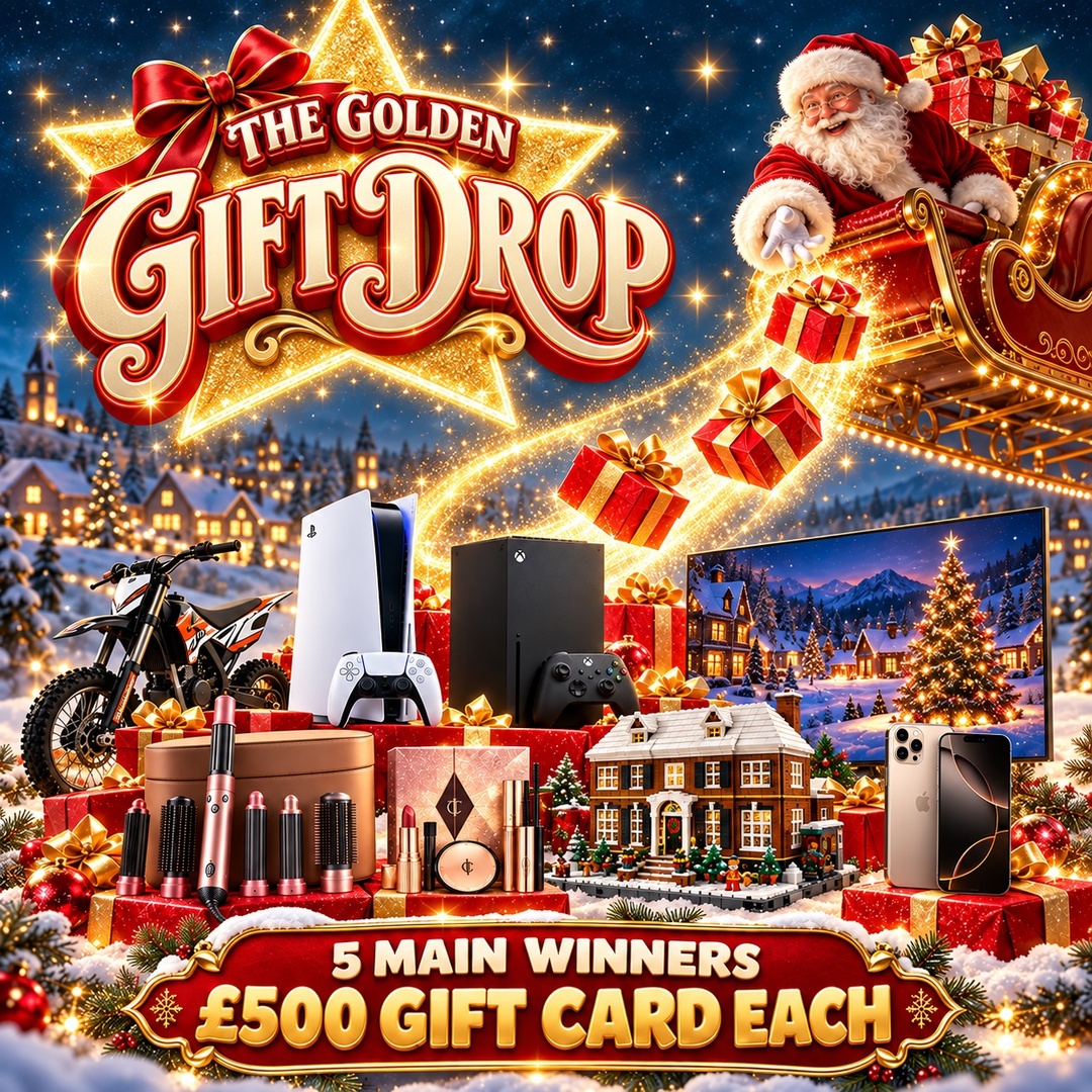 🎅🏼THE GOLDEN GIFT DROP🎁