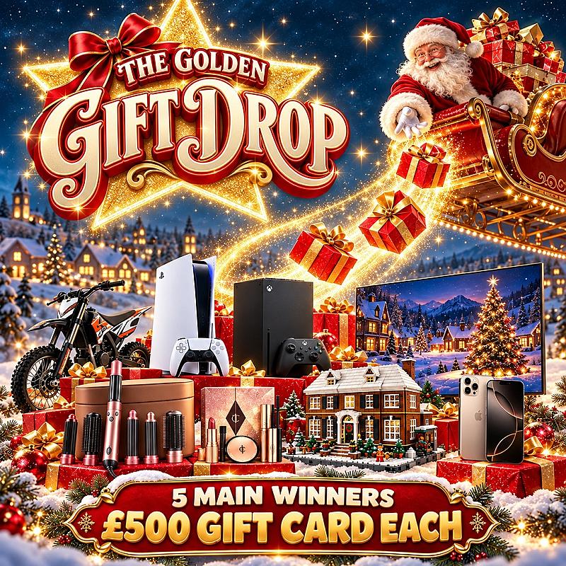🎅🏼THE GOLDEN GIFT DROP🎁