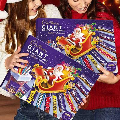 🎁 2 GIANT CADBURY’S SELECTION BOXES OR £40 🎁