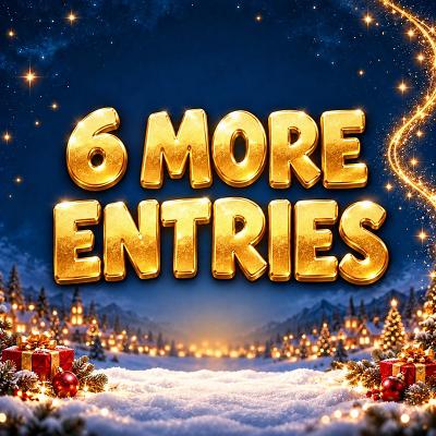 🎁 £12 CREDIT (6 more tickets) 🎁