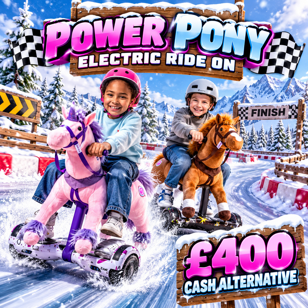 🐴POWER PONY ELECTRIC RIDE ON🏁