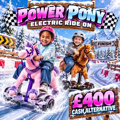 🐴POWER PONY ELECTRIC RIDE ON🏁