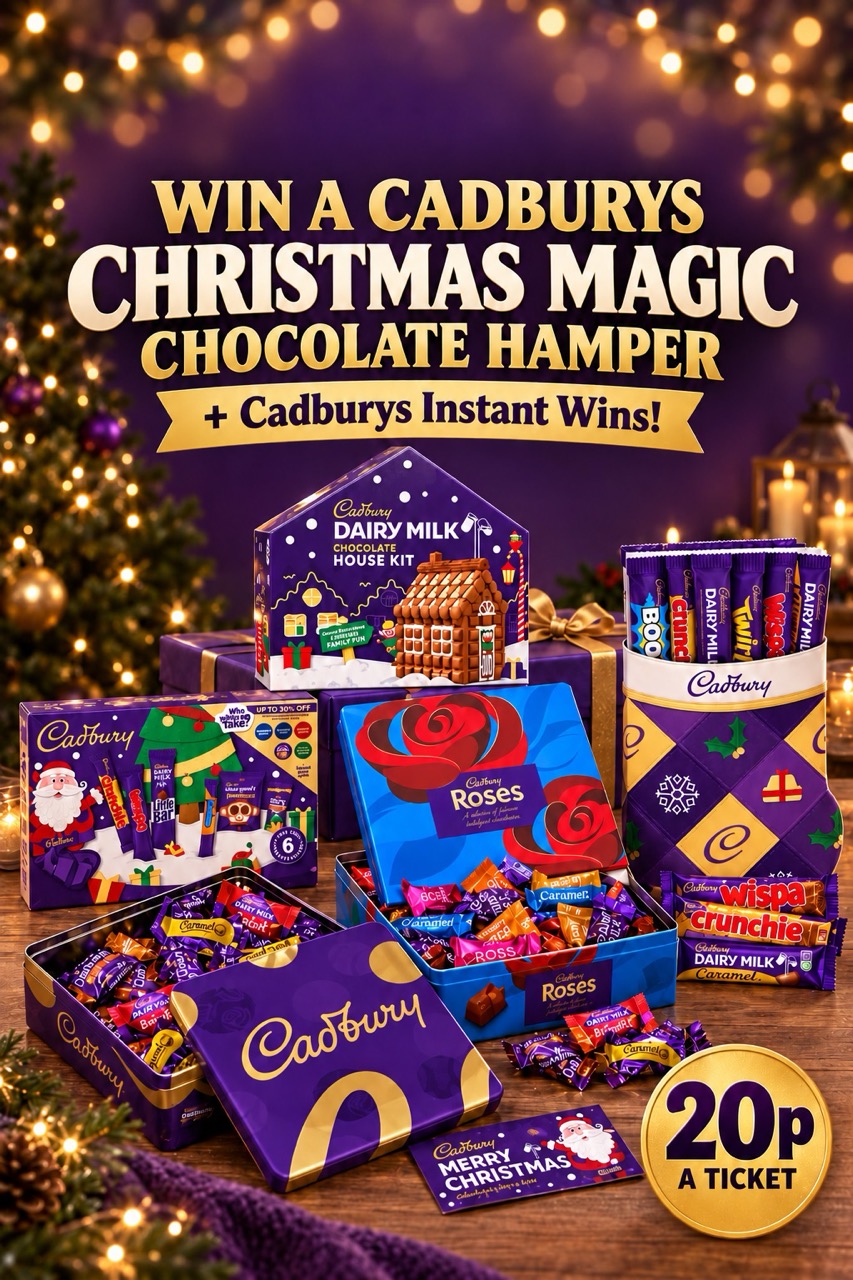 Cadburys Christmas Magic Chocolate Hamper + Cadburys Instant Wins
