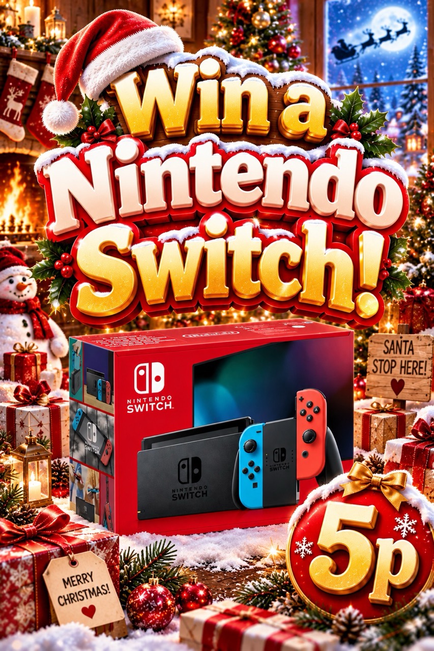 Nintendo Switch Console + Nintendo Switch Instant Wins