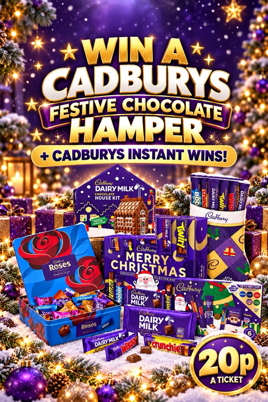 Cadburys Festive Chocolate Hamper + Cadburys Instant Wins