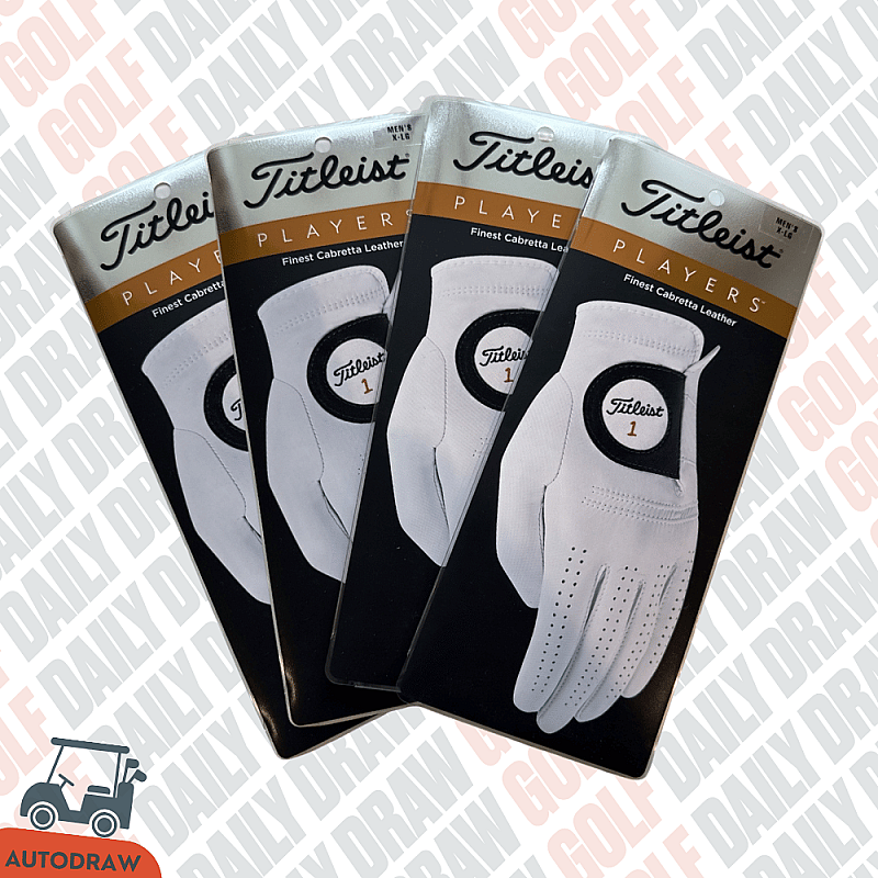 WIN 4 TITLEIST PLAYERS GLOVES *AUTODRAW*