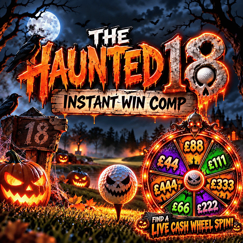 THE HAUNTED 18 INSTANT WIN COMP